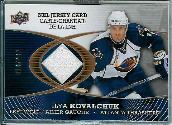 Ilya Kovalchuk McDonalds hockey card for sale
