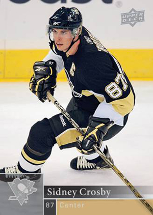 2009-10 Upper Deck Sidney Crosby hockey card