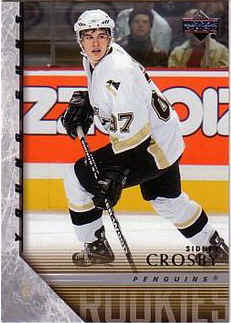 Sidney Crosby Upper Deck Rookie Card #201
