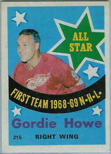 Gordie Howe Hockey Card