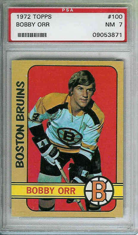Bobby Orr 1972 Hockey Card