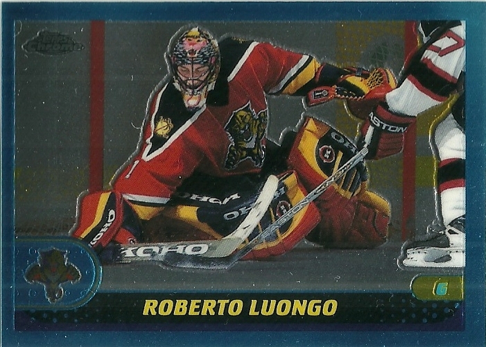 Luongo Topps Chrome