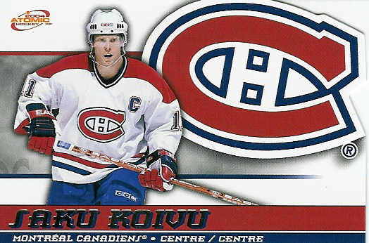 Saku Koivu Hockey Card