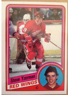 Steve Yzerman O-Pee-Chee Rookie Card