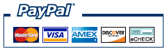 Pay me securely with your Visa, MasterCard, Discover, or American Express card through PayPal!