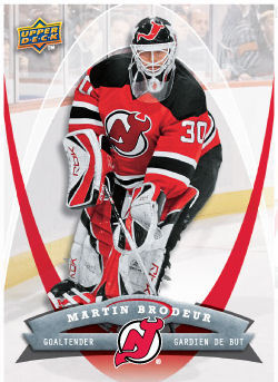 Martin Brodeur 2008-09 McDonalds Hockey Card