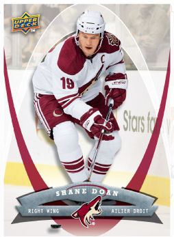 Shane Doan 2008-09 McDonalds Hockey Card