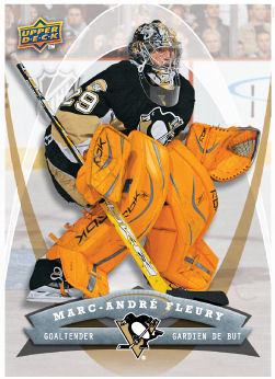 Marc-Andre Fleury 2008-09 McDonalds Hockey Card