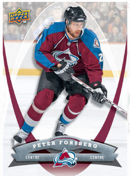 Peter Forsberg 2008-09 McDonalds Hockey Card