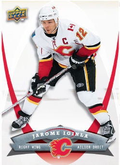 Jarome Iginla 2008-09 McDonalds Hockey Card