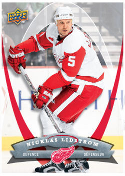 Nicklas Lidstrom 2008-09 McDonalds Hockey Card