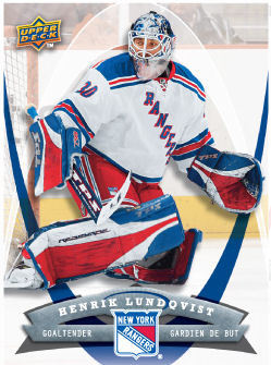 Henrik Lundqvist 2008-09 McDonalds Hockey Card