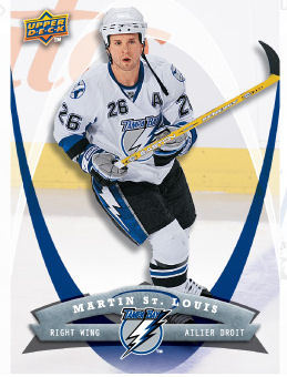 Martin St.Louis 2008-09 McDonalds Hockey Card