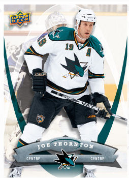 Joe Thornton 2008-09 McDonalds Hockey Card