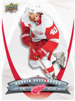 Henrik Zetterberg 2008-09 McDonalds Hockey Card