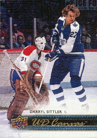 2014-15 Upper Deck Canvas Retired Darryl Sittler