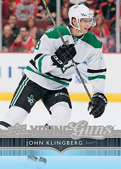 John Klingberg Upper Deck Rookie Card