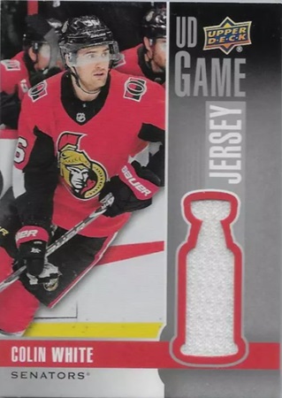 2019-20 UD Game Jersey Colin White