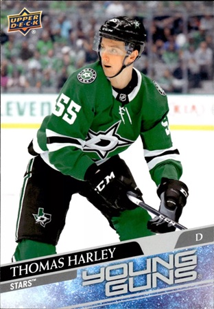 Thomas Harley 2020-21 Upper Deck Young Guns RC
