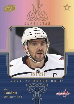 Alex Ovechkin 2021-22 UD Honor Roll