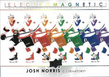 2021-22 Upper Deck Electro Magnetic Josh Norris