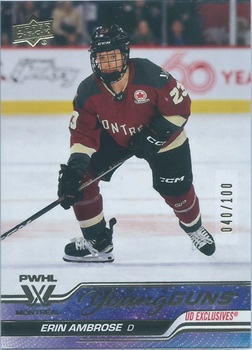 2024-25 PWHL Exclusives Young Guns Erin Ambrose