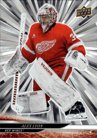 2024-25 UD Outburst Alex Lyon Rookie Card