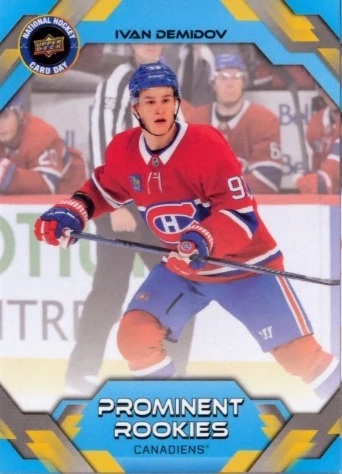 2025-26 Upper Deck Hockey Card Day Ivan Demidov