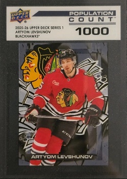 2025-26 UD Population Count Artyom Levshunov 