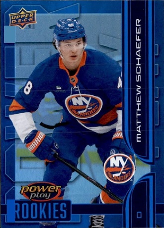 2025-26 Upper Deck PowerPlay Rookies Matthew Schaefer