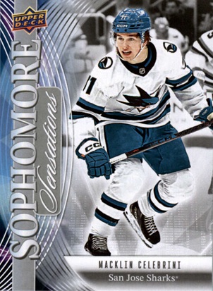 2025-26 Upper Deck Sophomore Sensations Macklin Celebrini