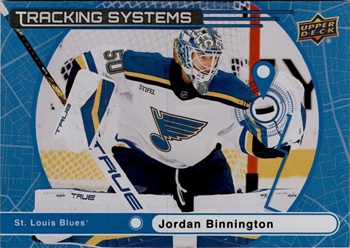 2025-26 Upper Deck Tracking Systems Jordan Binnington