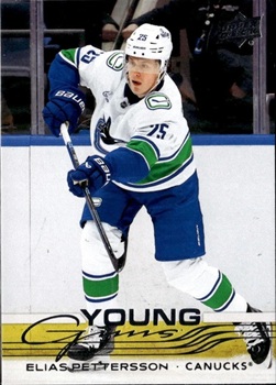 2025-26 Upper Deck Young Guns Elias Pettersson