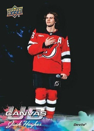 2026-27 UD Canvas Jack Hughes