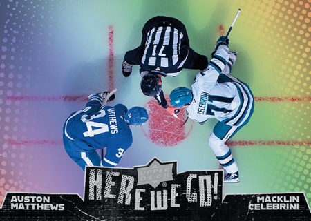 26-27 UD Here We Go Auston Matthews Macklin Celebrini