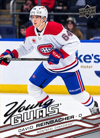 2025-2y Upper Deck Young Guns David Reinbacher