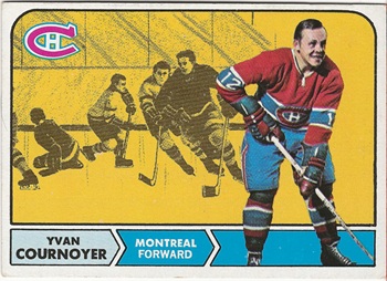 1968-69 Topps Yvon Cournoyer