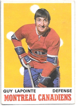 1970-71 Guy LaPointe Vintage OPC Rookie Card