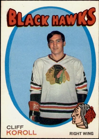1971-72 O-Pee-Chee Cliff Koroll