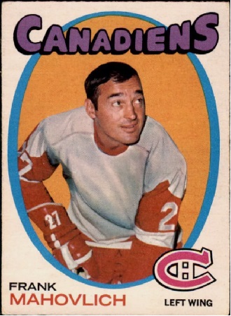 1971-72 O-Pee-Chee Frank Mahovlich
