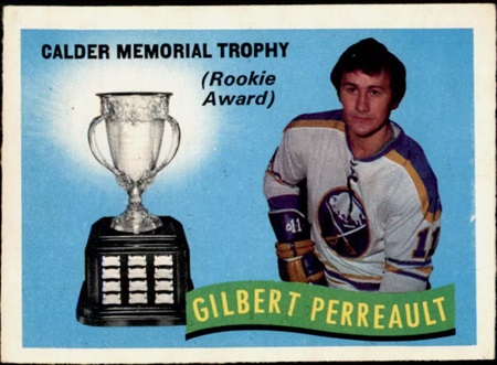 1971-72 O-Pee-Chee Gilbert Perrault Calder Trophy
