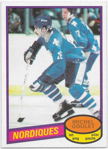 Michel Goulet 1980-81 O-Pee-Chee #67 Rookie Card