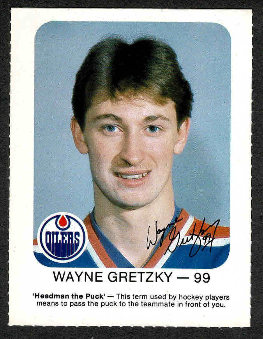 1981-82 Red Rooster Wayne Gretzky Headman