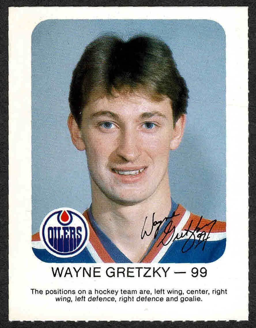 1981-82 Red Rooster Wayne Gretzky Positions