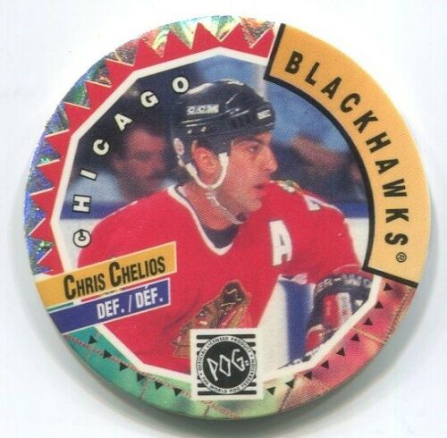 1994-95 NHL POGS Chris Chelios