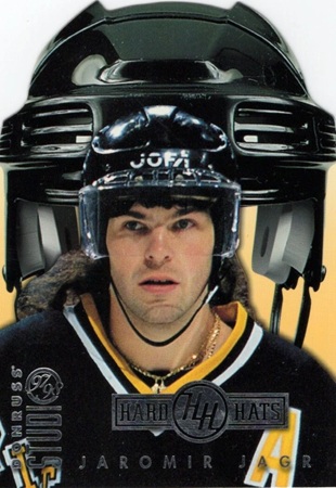 1997-98 Donruss Studio Hard Hats Jaromir Jagr