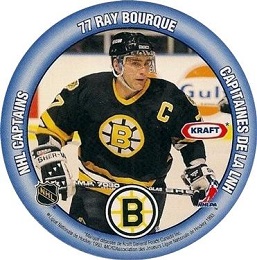 Ray Bourque 1993-94 Kraft Disc NHL Captains