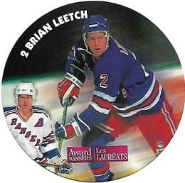 Brian Leetch 1994-95 Kraft Peanut Butter Disc
