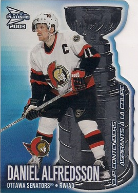 Daniel Alfredsson Hockey Cards