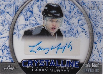 Larry Murphy Invictus Autograph